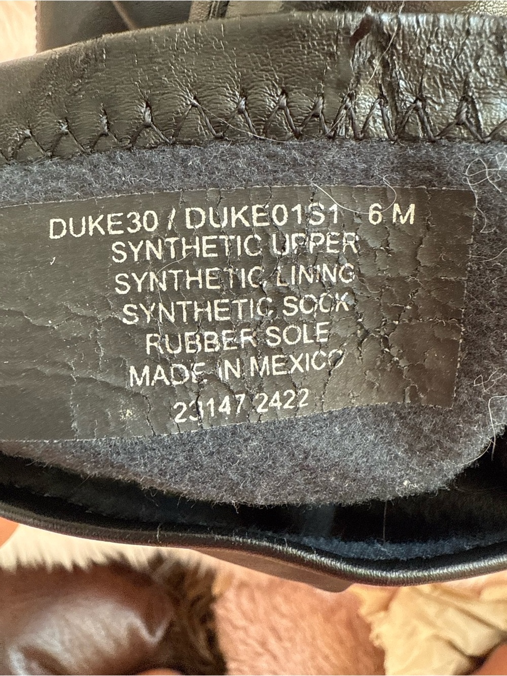 Steve Madden Duke 30 Blackout Knee Length Stretch Platform Wedge Boots Size 6 - Picture 11 of 12